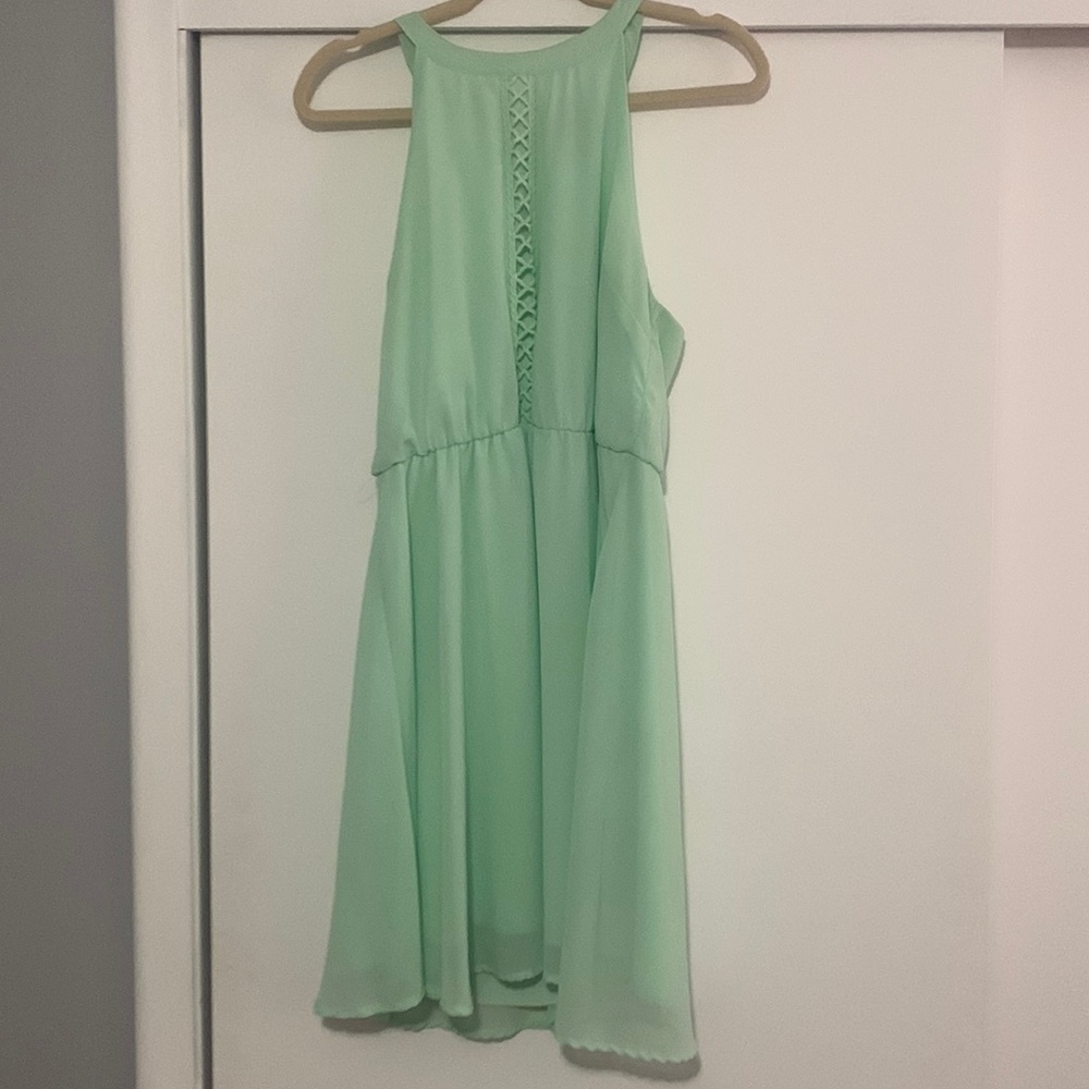 Mint Green Dress